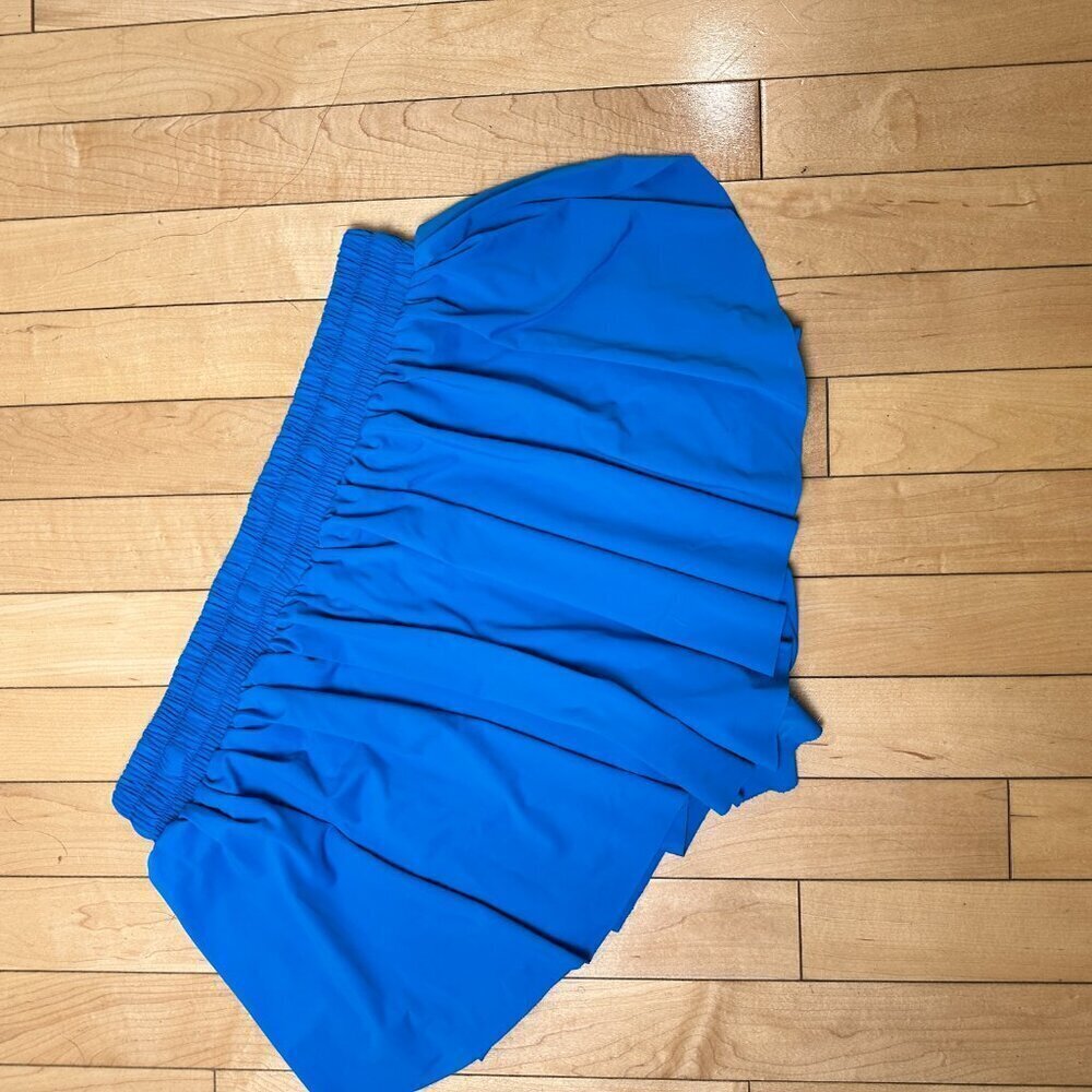 Luogonzi Flowy Running Yoga Shorts Size 2XL Bright Blue - Picture 6 of 7